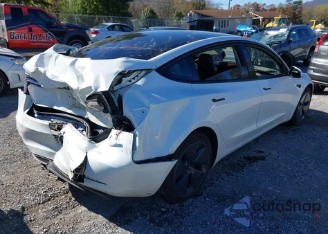 2022 Tesla Model 3 Long Range Dual Motor All-Wheel Drive из США, поврежденный, VIN 5YJ3E1EB7NF103083